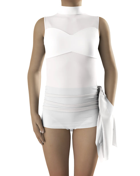 SASHA Leotard Base - White
